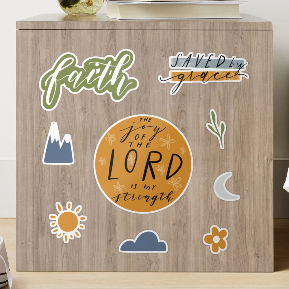 Christian Sticker Pack - Boho Theme Sticker for Sale by Saige Potter