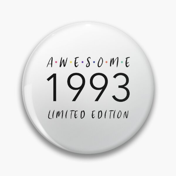 Item preview, 1993 Birthday Gifts Awesome Limited Edition 1993 Birthday designed and sold by HppyStrngHelthy.