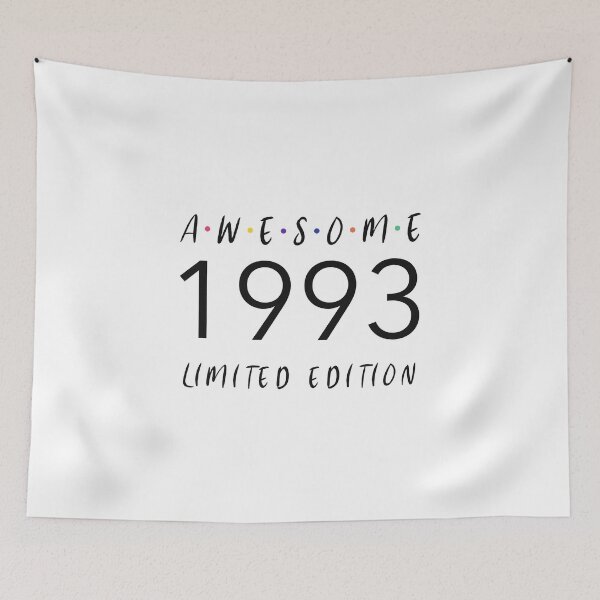 Item preview, 1993 Birthday Gifts Awesome Limited Edition 1993 Birthday designed and sold by HppyStrngHelthy.