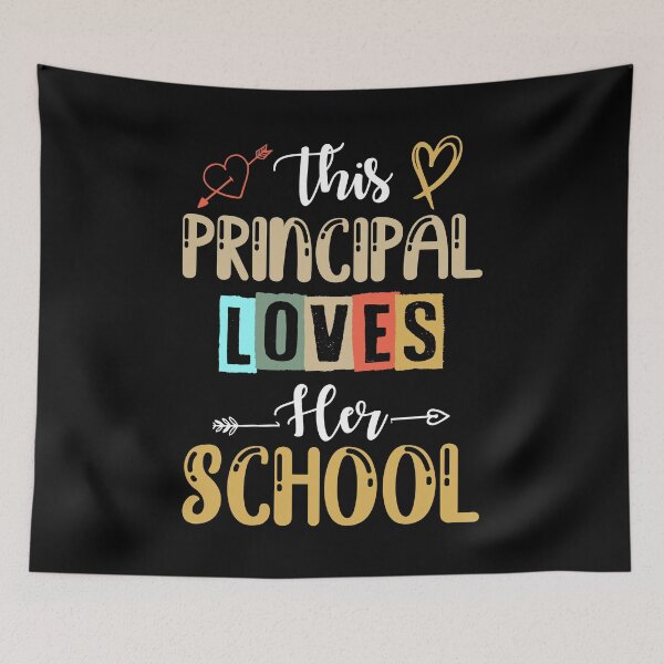 Item preview, Best Principal This Principal Loves Her School Vintage Style designed and sold by kristazzsa112.