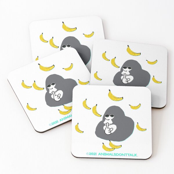 Item preview, Gorillas & Bananas designed and sold by ANIMALSDONTTALK.