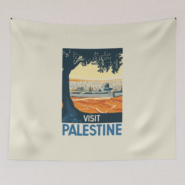 Item preview, Visit Palestine Vintage Art designed and sold by MadeByHistory.