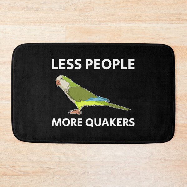 Item preview, Less People Parakeet Lover Quaker Parrot design designed and sold by jakehughes2015.