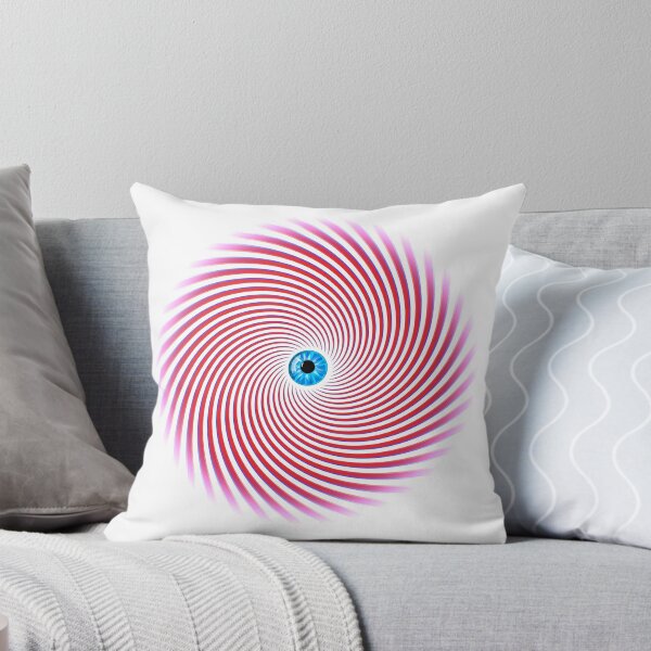 Item preview, EyeNotise Eye & Hypnosis Swirl Design - Red & Blue designed and sold by harrizon.