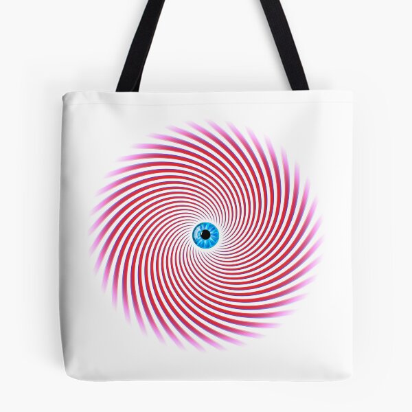 Item preview, EyeNotise Eye & Hypnosis Swirl Design - Red & Blue designed and sold by harrizon.