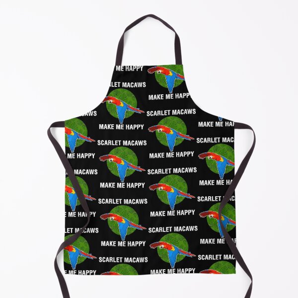 Item preview, Happy Parrot Lover Scarlet Macaw print designed and sold by jakehughes2015.
