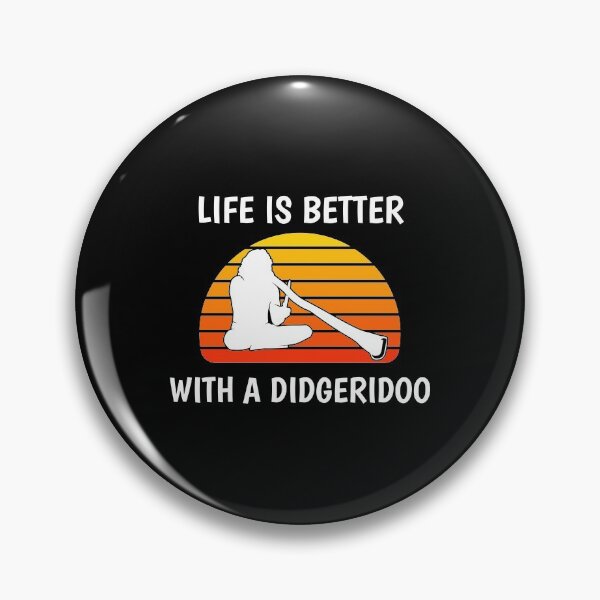 Item preview, Life Is Better Aboriginal Music Instrument Didgeridoo graphic designed and sold by jakehughes2015.