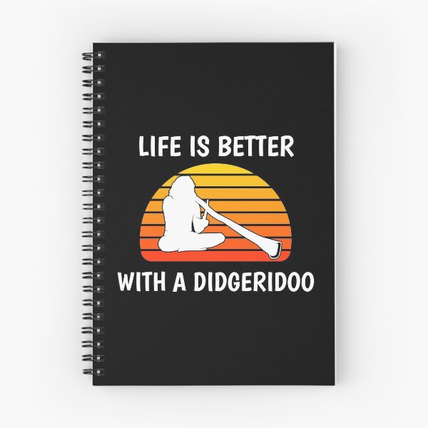 Item preview, Life Is Better Aboriginal Music Instrument Didgeridoo graphic designed and sold by jakehughes2015.