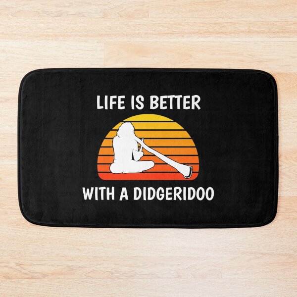 Item preview, Life Is Better Aboriginal Music Instrument Didgeridoo graphic designed and sold by jakehughes2015.