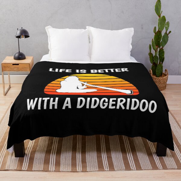 Item preview, Life Is Better Aboriginal Music Instrument Didgeridoo graphic designed and sold by jakehughes2015.
