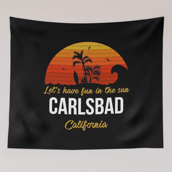 Item preview, Carlsbad California Beach Vacation Let's Have Fun product designed and sold by jakehughes2015.