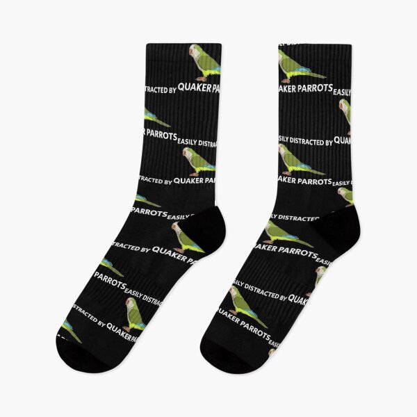 Item preview, Monk Parakeet Easily Distracted By Quaker Parrots graphic designed and sold by jakehughes2015.