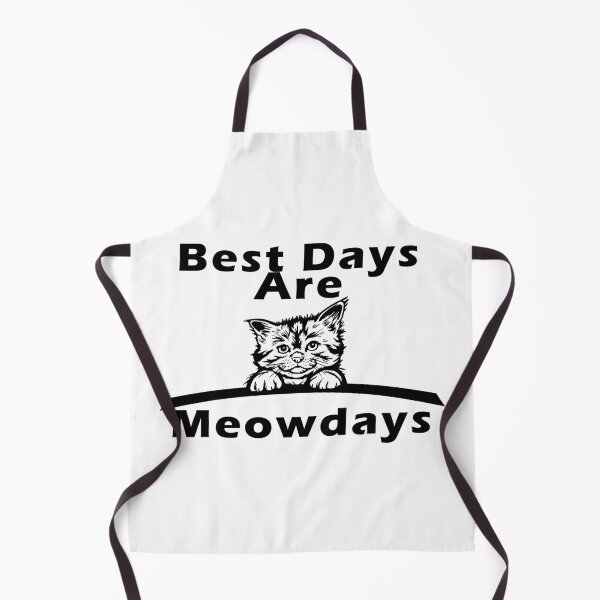 Item preview, Best Days Are Meowdays Graphical Black Cat designed and sold by aventi24.