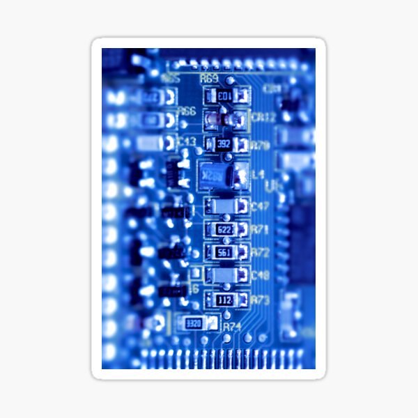Circuit Board Sticker
