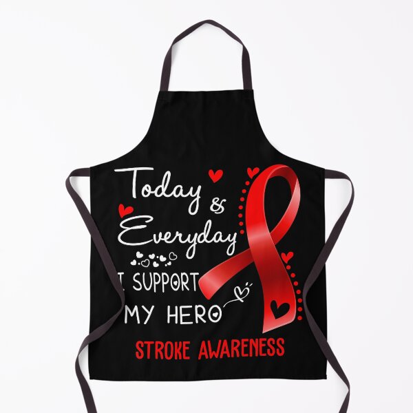 Item preview, Today And Everyday I Support My Hero Stroke Awareness Warrior Gifts designed and sold by hvoid41.