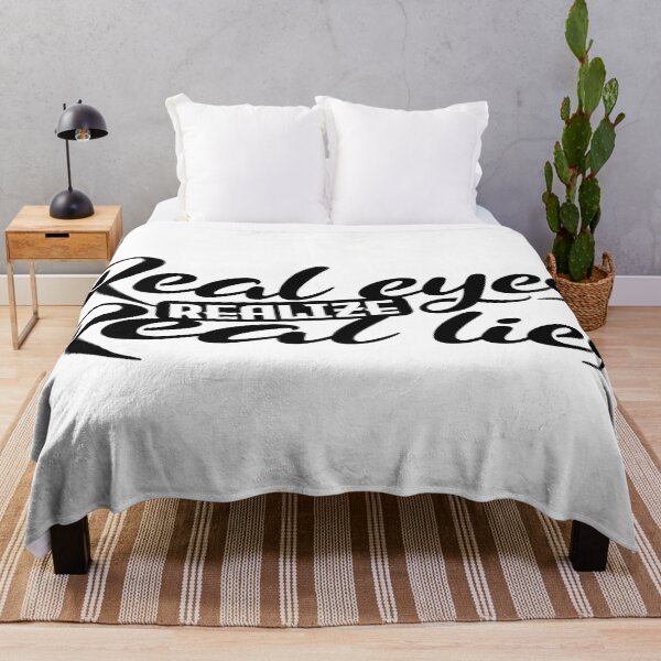 Item preview, Real eyes realize real lies quote design attitude designed and sold by Decconer.