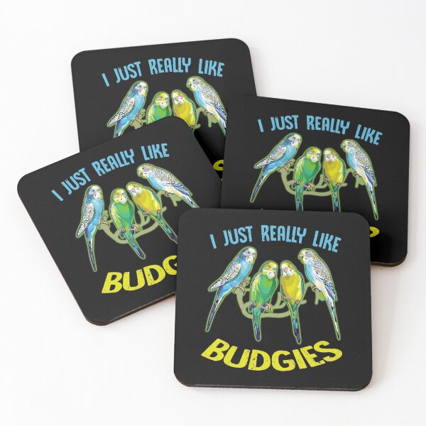 Item preview, Bird Quote I Just Really Like Budgies Clothes Budgie designed and sold by kristazzsa112.