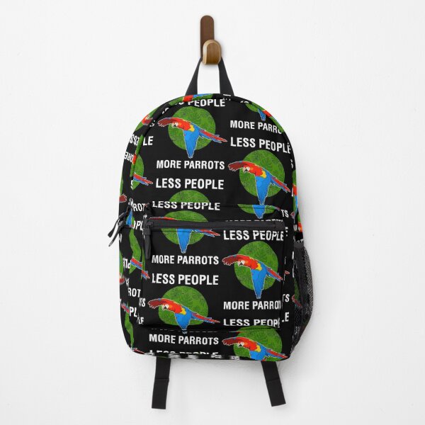 Item preview, Less People More Parrots Scarlet Macaw product designed and sold by jakehughes2015.