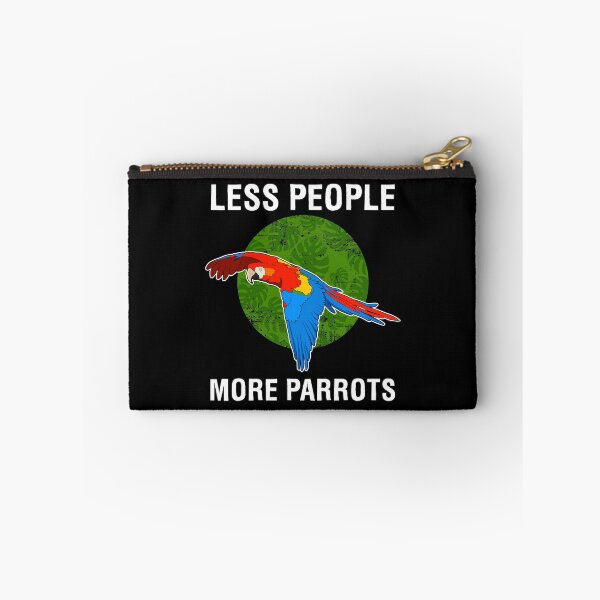 Item preview, Less People More Parrots Scarlet Macaw product designed and sold by jakehughes2015.