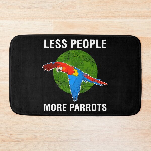 Item preview, Less People More Parrots Scarlet Macaw product designed and sold by jakehughes2015.