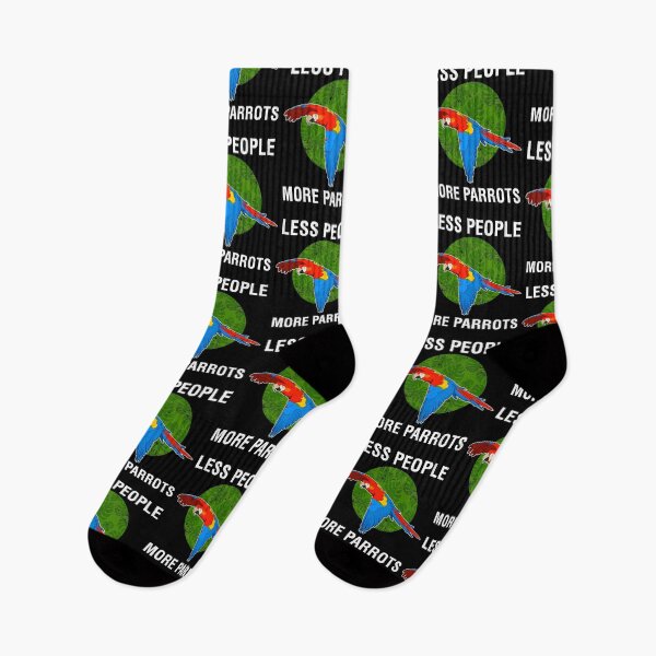 Item preview, Less People More Parrots Scarlet Macaw product designed and sold by jakehughes2015.