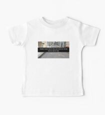 Small World Street Quote Baby Tee