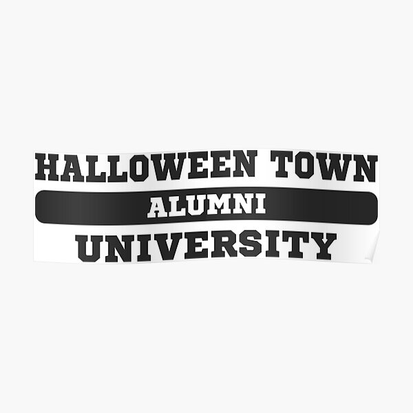 Download Halloween Town Posters Redbubble