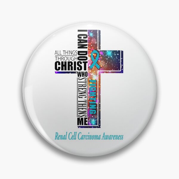 Item preview, I Can Do All Things Through Christ Renal Cell Carcinoma Awareness designed and sold by Brad-FI.