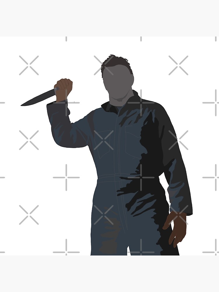 "Halloween Bad Guy silhouette " Poster for Sale by 2187art Redbubble