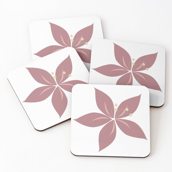 Item preview, Dusty Pink Pretty Flower designed and sold by BeccaJaneDesign.