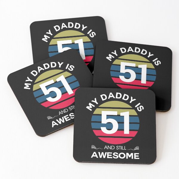 Item preview, My daddy Is 51 And Still Awesome designed and sold by InkonoStore.