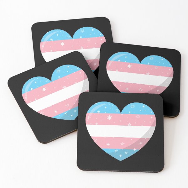 Item preview, Sparkling Transgender Heart designed and sold by Pridish.
