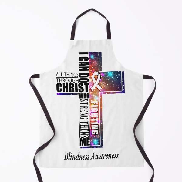 Item preview, I Can Do All Things Through Christ Blindness Awareness designed and sold by Brad-FI.