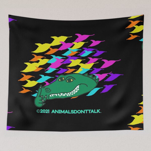 Item preview, Alligators & Birds designed and sold by ANIMALSDONTTALK.