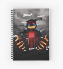 ERROR Sans - Undertale Spiral Notebook