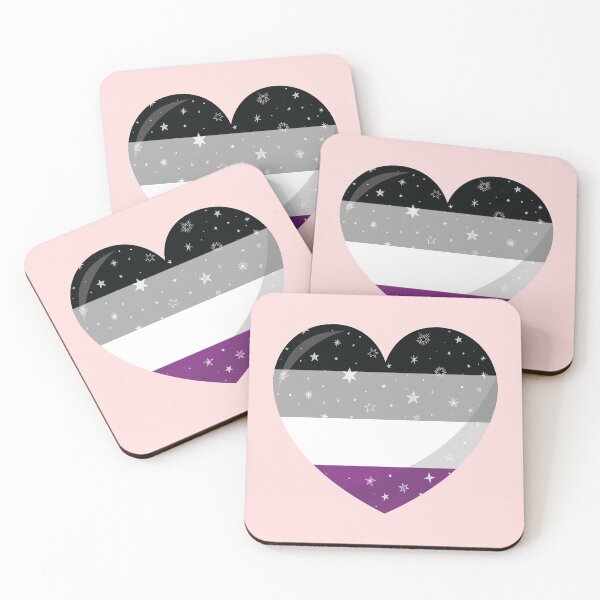 Item preview, Corazón asexual brillante designed and sold by Pridish.