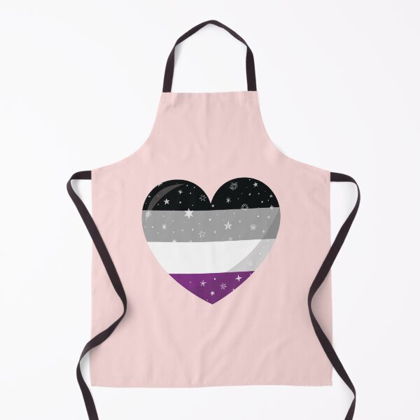 Item preview, Corazón asexual brillante designed and sold by Pridish.