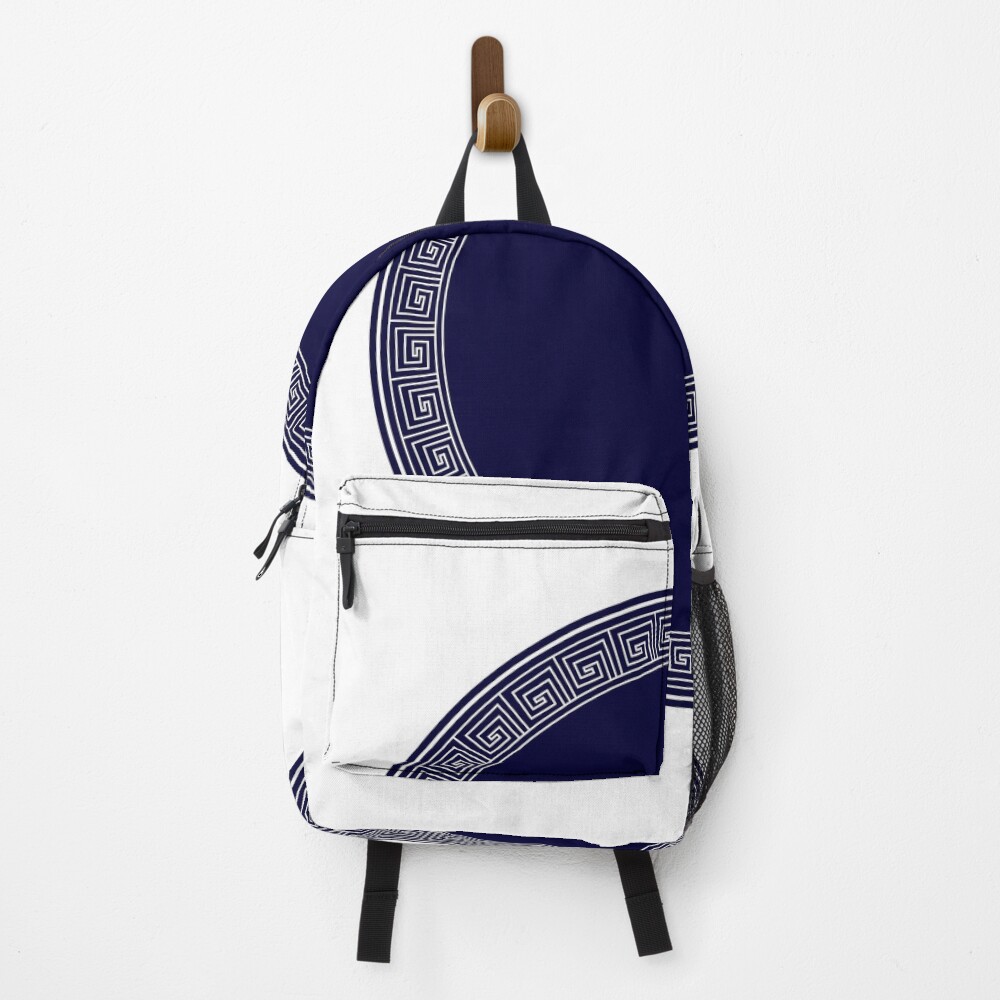 The Ozymandias Project Greek Key Circle Back Pack Backpack