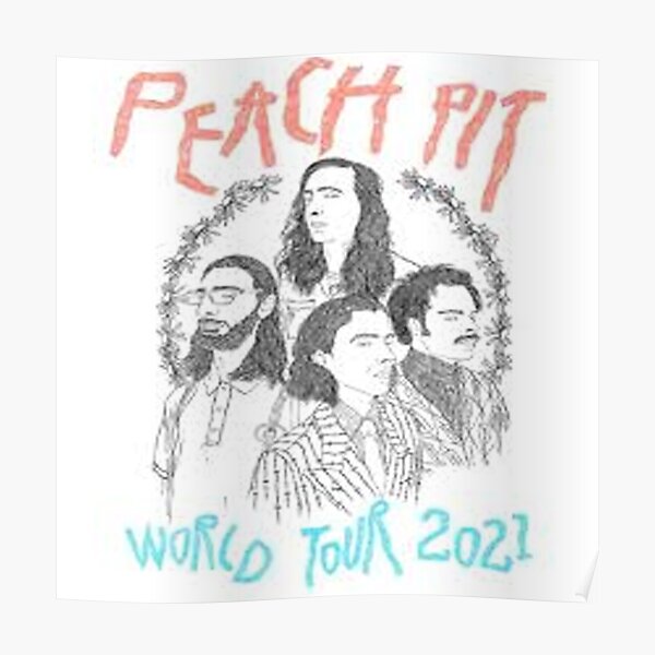 Peach Pit Posters Redbubble