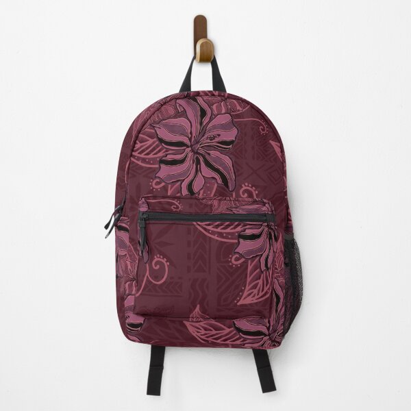 Artikelvorschau, Lavaroter hawaiianischer Tapa-Hibiskus-Druck entworfen und verkauft von sunnthreads.