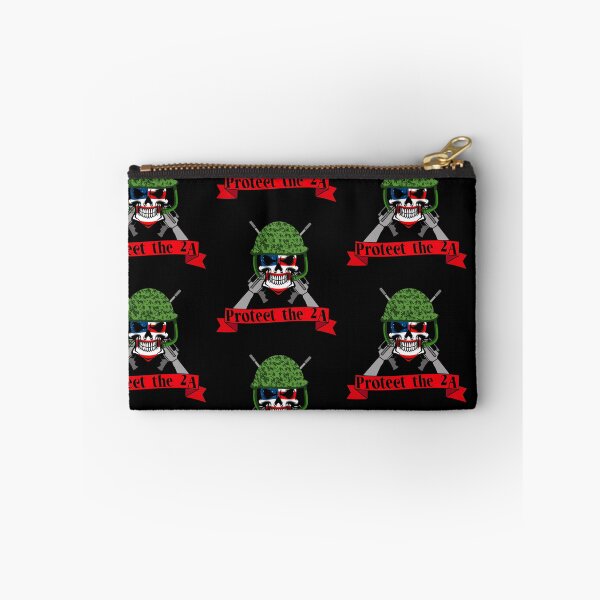Item preview, Protect the 2A American flag skull designed and sold by Designs Of all kinds.
