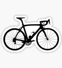 Bike Black (Big) Sticker