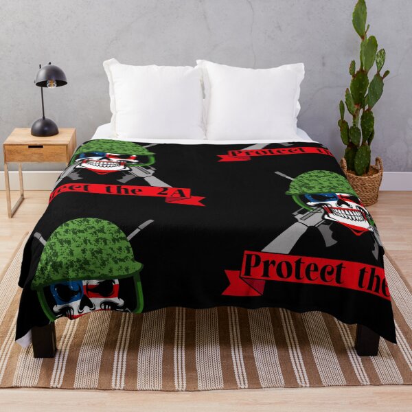 Item preview, Protect the 2A American flag skull designed and sold by Designs Of all kinds.