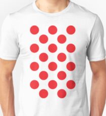 Red Polka Dot (King of the Mountains) Unisex T-Shirt