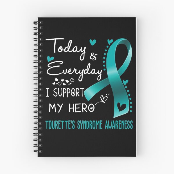Item preview, Today And Everyday I Support My Hero Tourette's Syndrome Awareness Warrior Gifts designed and sold by hvoid41.