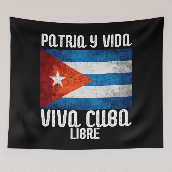 Item preview, Patria Y Vida Viva Cuba Libre - Free Cuba! designed and sold by Adonalyn.