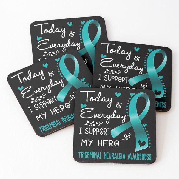 Item preview, Today And Everyday I Support My Hero Trigeminal Neuralgia Awareness Warrior Gifts designed and sold by hvoid41.