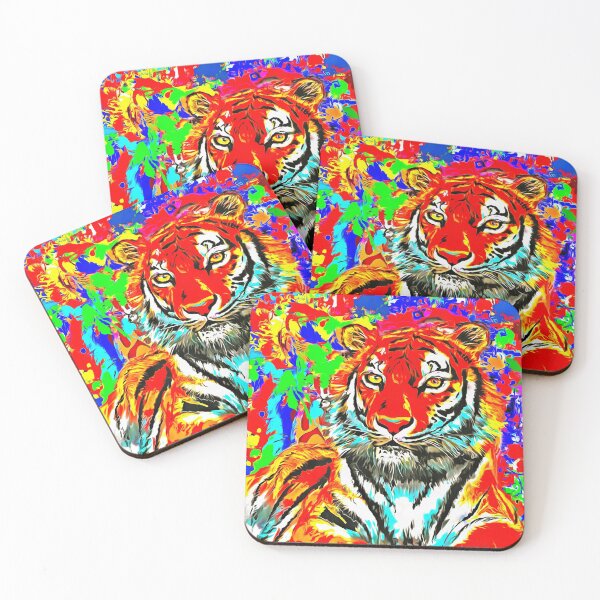 Item preview, tiger painting designed and sold by MXanwar.