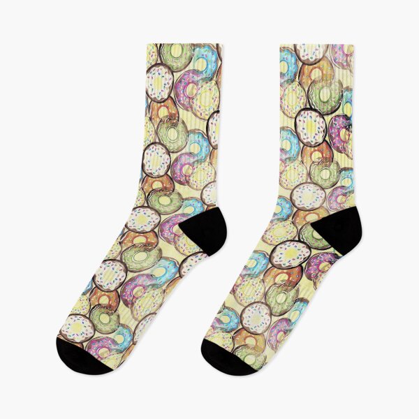 Item preview, Donuts pattern, sweet colorful Doughnut designed and sold by cool-shirts.