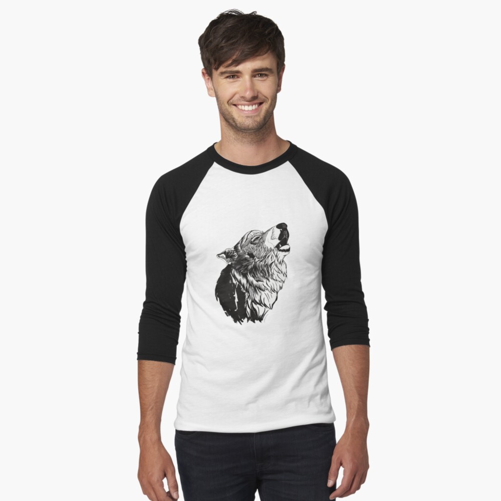 Item preview, Baseball ¾ Sleeve T-Shirt designed and sold by AlexLacey.